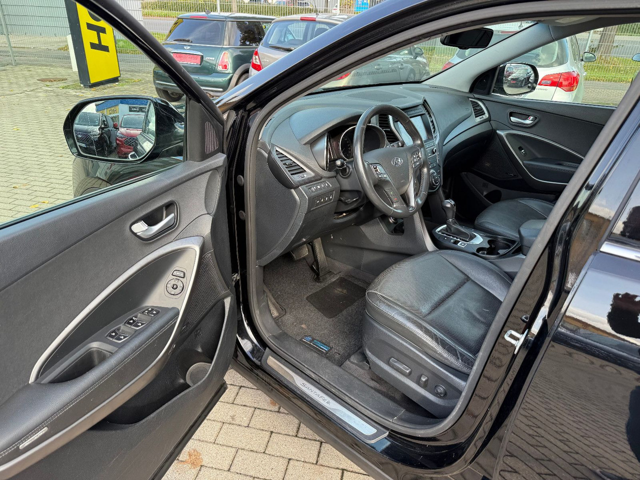 SUV Hyundai Santa Fe blue Premium 4WD XENON LED NAVI LEDER: fotoğraf 13