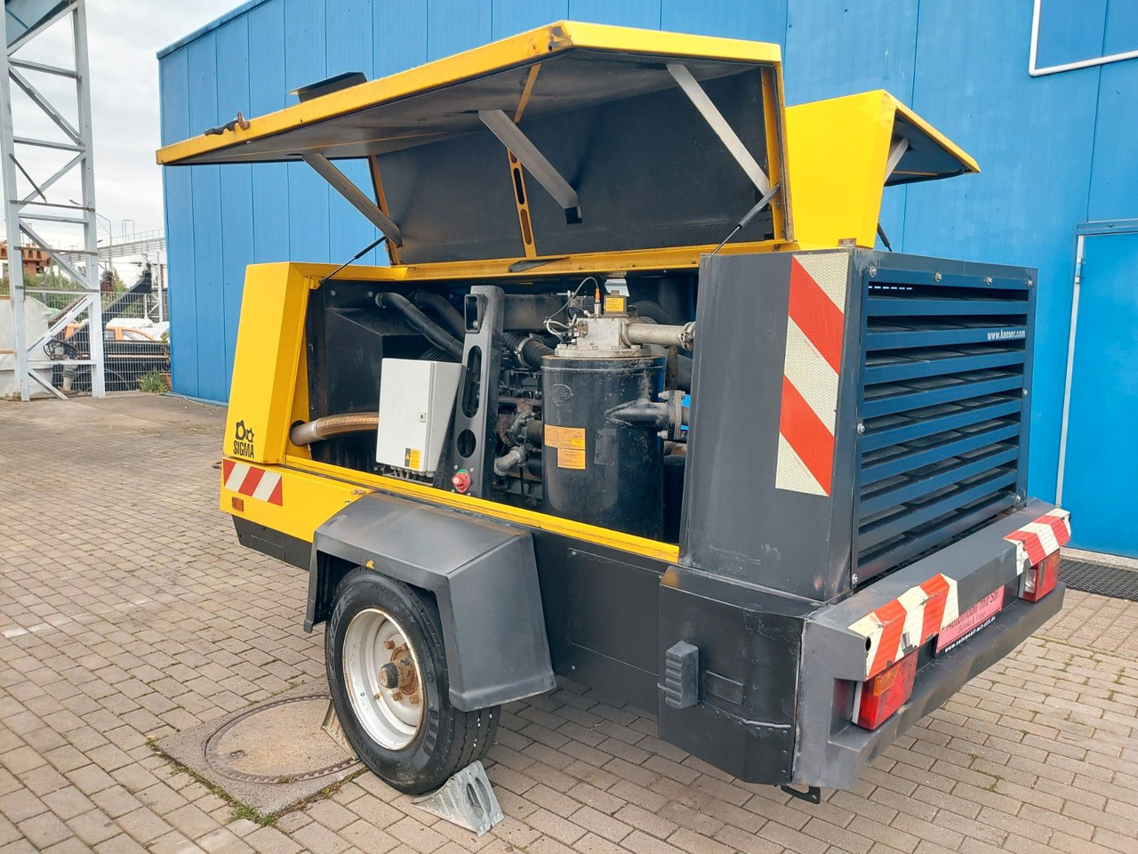 Kaeser M135 SIGMA 1008 STD. FAHRANLAGE - Hava kompresörü: fotoğraf 2 Kaeser M135 SIGMA 1008 STD. FAHRANLAGE - Hava kompresörü: fotoğraf 2