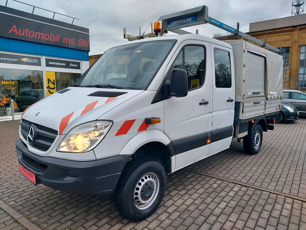 Mercedes-Benz Sprinter II DoKa 316 CDI 4X4 Pritsche 6 Sitze - Tenteli kamyonet, Çift kabin kamyonet: fotoğraf 5 Mercedes-Benz Sprinter II DoKa 316 CDI 4X4 Pritsche 6 Sitze - Tenteli kamyonet, Çift kabin kamyonet: fotoğraf 5