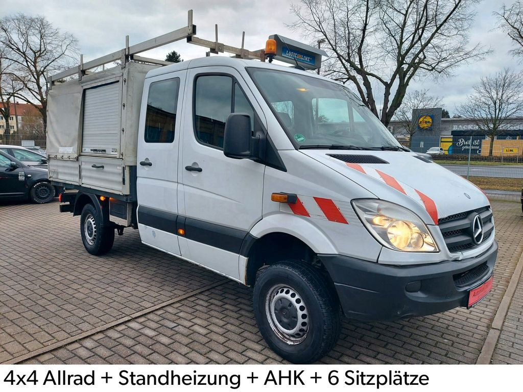 Mercedes-Benz Sprinter II DoKa 316 CDI 4X4 Pritsche 6 Sitze - Tenteli kamyonet, Çift kabin kamyonet: fotoğraf 1 Mercedes-Benz Sprinter II DoKa 316 CDI 4X4 Pritsche 6 Sitze - Tenteli kamyonet, Çift kabin kamyonet: fotoğraf 1
