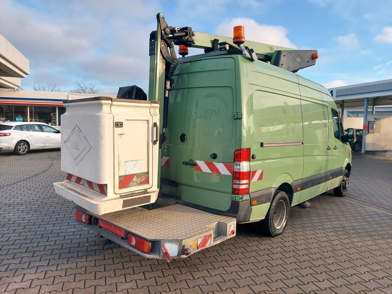 Mercedes-Benz Sprinter II Kasten 515 Steiger Hub ET-36 12m - Araç üzerine platform: fotoğraf 2 Mercedes-Benz Sprinter II Kasten 515 Steiger Hub ET-36 12m - Araç üzerine platform: fotoğraf 2