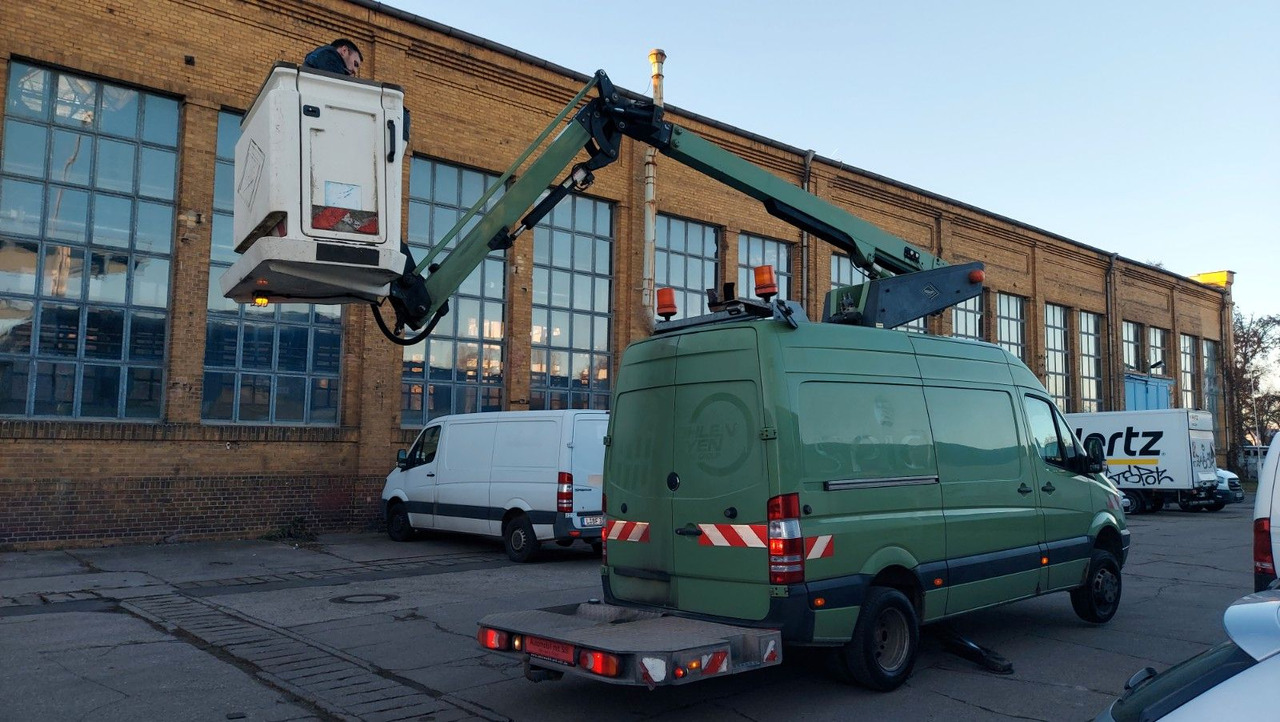 Mercedes-Benz Sprinter II Kasten 515 Steiger Hub ET-36 12m - Araç üzerine platform: fotoğraf 1 Mercedes-Benz Sprinter II Kasten 515 Steiger Hub ET-36 12m - Araç üzerine platform: fotoğraf 1
