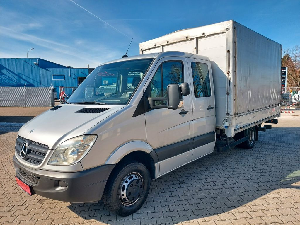 Mercedes-Benz Sprinter II PLANE DoKa 515 CDI LBW KLIMA 6SITZE - Tenteli kamyonet, Çift kabin kamyonet: fotoğraf 4 Mercedes-Benz Sprinter II PLANE DoKa 515 CDI LBW KLIMA 6SITZE - Tenteli kamyonet, Çift kabin kamyonet: fotoğraf 4