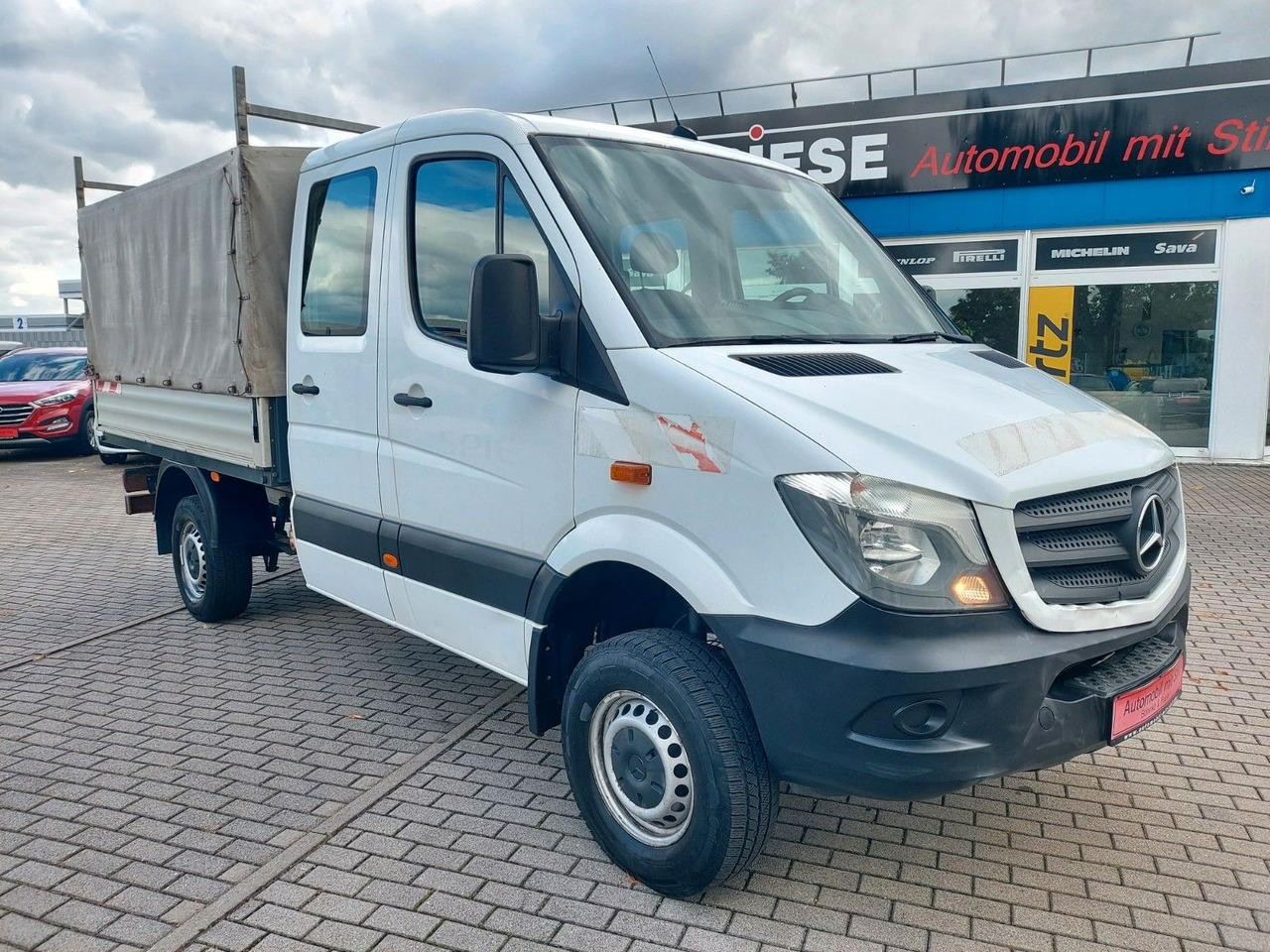 Mercedes-Benz Sprinter II Pritsche DoKa 316 4X4 Klima Standhei - Minivan: fotoğraf 1 Mercedes-Benz Sprinter II Pritsche DoKa 316 4X4 Klima Standhei - Minivan: fotoğraf 1