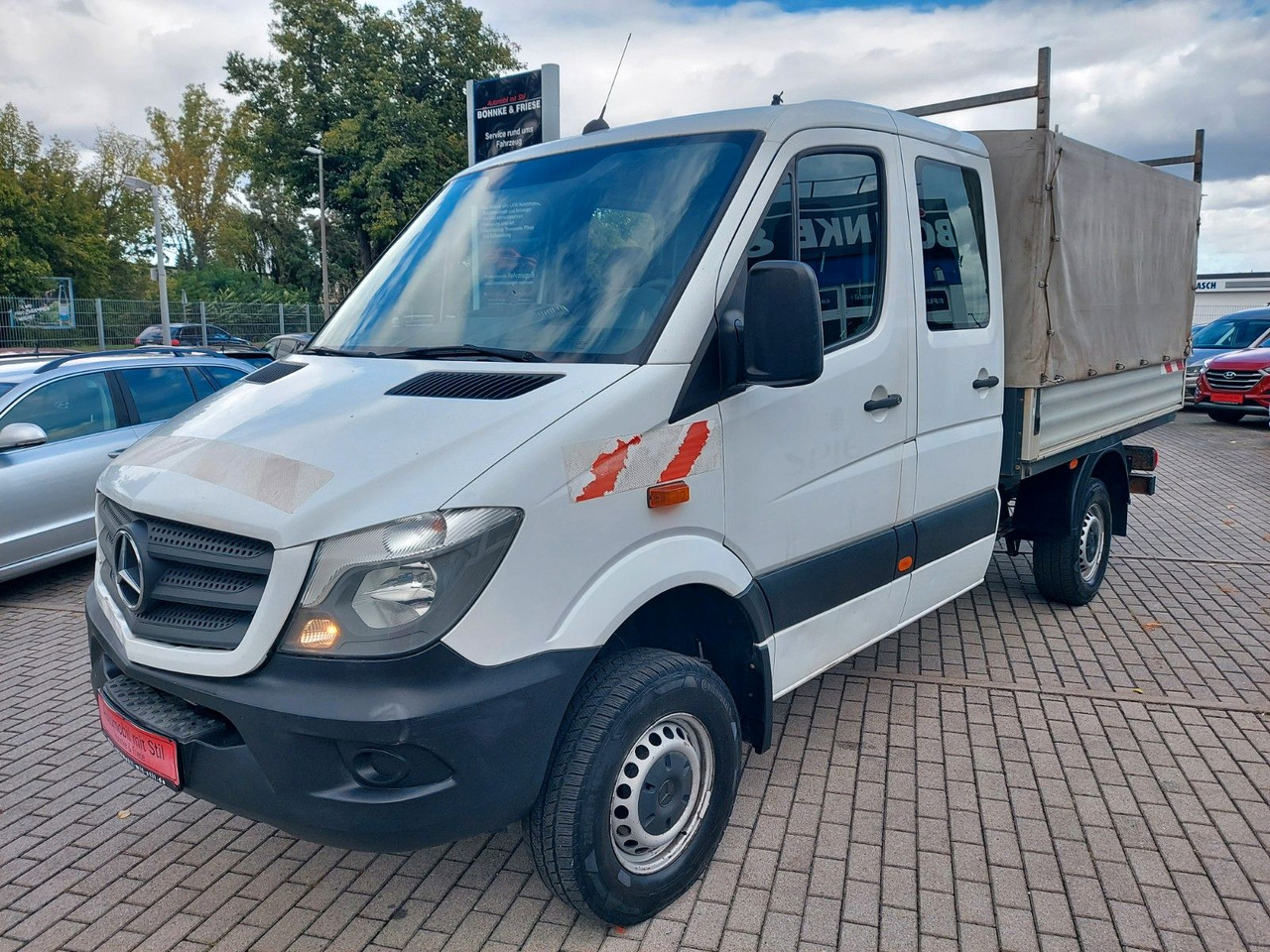 Mercedes-Benz Sprinter II Pritsche DoKa 316 4X4 Klima Standhei - Minivan: fotoğraf 5 Mercedes-Benz Sprinter II Pritsche DoKa 316 4X4 Klima Standhei - Minivan: fotoğraf 5