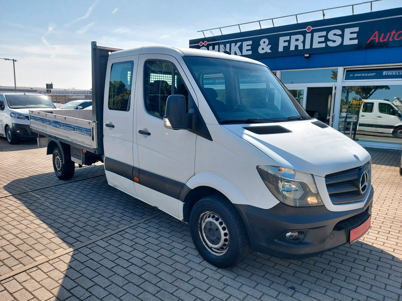 Mercedes-Benz Sprinter II Pritsche DoKa 316 Autom. lang 7Sitze - Açık kasa kamyonet, Çift kabin kamyonet: fotoğraf 2 Mercedes-Benz Sprinter II Pritsche DoKa 316 Autom. lang 7Sitze - Açık kasa kamyonet, Çift kabin kamyonet: fotoğraf 2