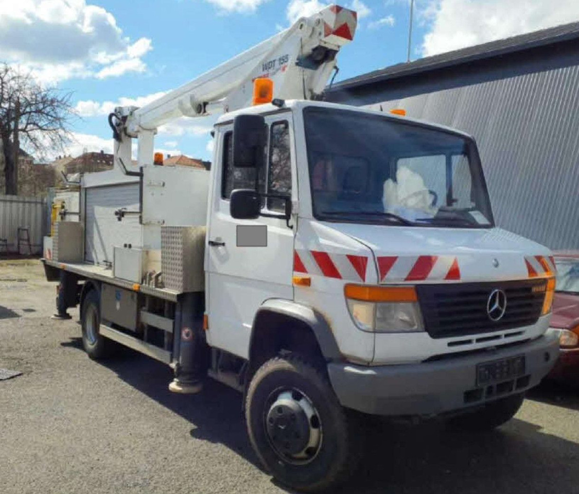 Mercedes-Benz VARIO 814D HUBARBEITS WUMAG 155T 4X4 ALLRAD - Araç üzerine platform: fotoğraf 1 Mercedes-Benz VARIO 814D HUBARBEITS WUMAG 155T 4X4 ALLRAD - Araç üzerine platform: fotoğraf 1