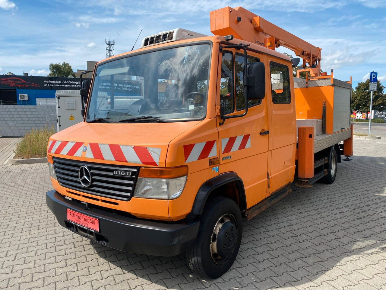 Mercedes-Benz VARIO 816D 4x4 HUB Steiger Ruthmann K130 - Araç üzerine platform: fotoğraf 5 Mercedes-Benz VARIO 816D 4x4 HUB Steiger Ruthmann K130 - Araç üzerine platform: fotoğraf 5
