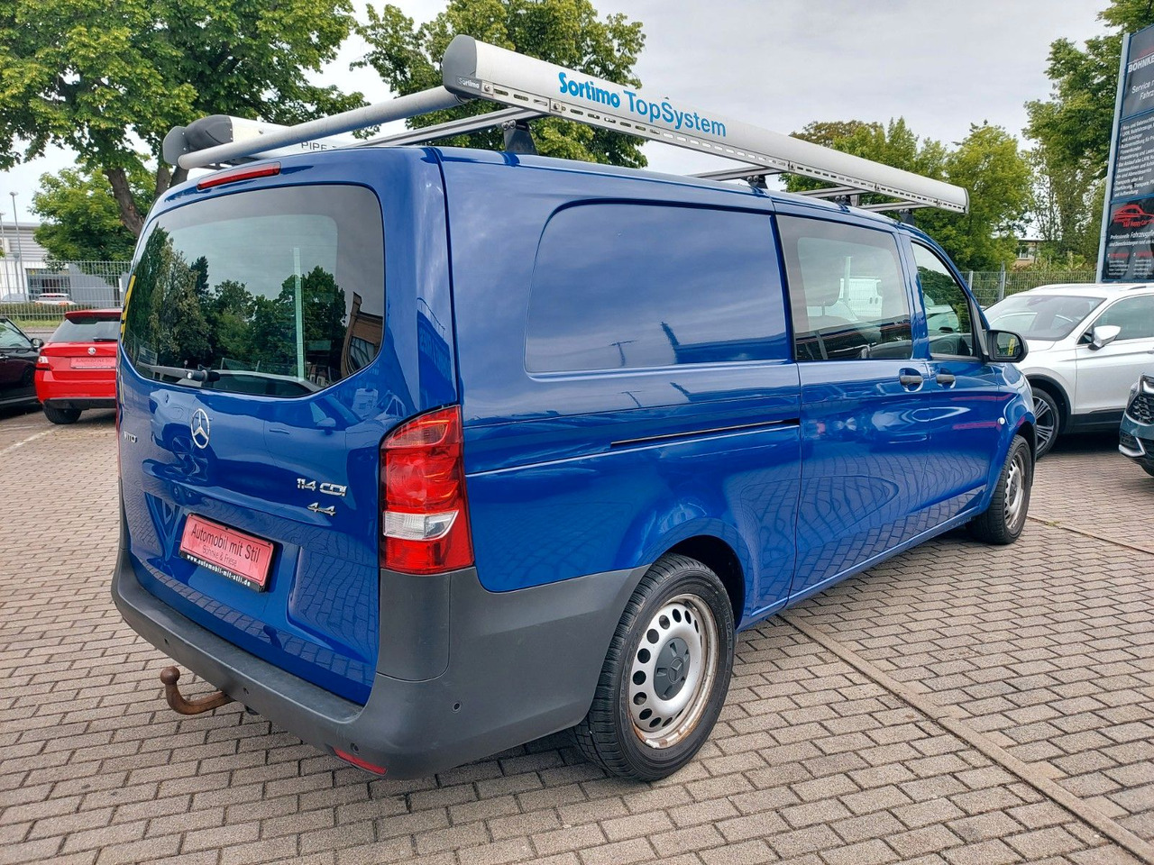 Minivan Mercedes-Benz Vito Mixto 114 4MATIC Extra lang Autom. 4x4: fotoğraf 6