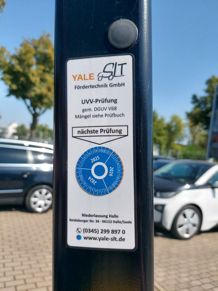 Elektrikli forklift Yale Stapler ERP16ATF E1980 48Volt 1550kg: fotoğraf 19