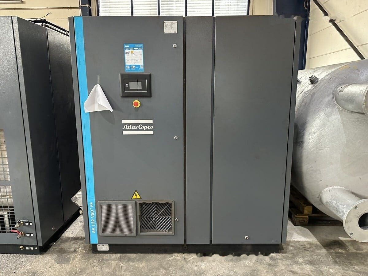 Atlas Copco GA 132 VSD+ FF - Hava kompresörü: fotoğraf 1 Atlas Copco GA 132 VSD+ FF - Hava kompresörü: fotoğraf 1