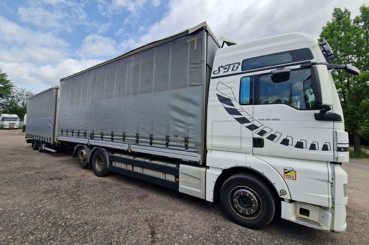 MAN TGX 480 - Tenteli kamyon: fotoğraf 5 MAN TGX 480 - Tenteli kamyon: fotoğraf 5