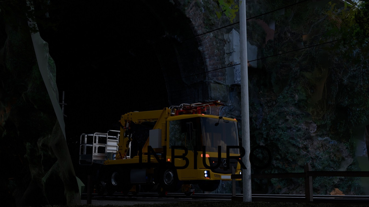 Inbiuro Mercedes Econic - Araç üzerine platform: fotoğraf 4 Inbiuro Mercedes Econic - Araç üzerine platform: fotoğraf 4