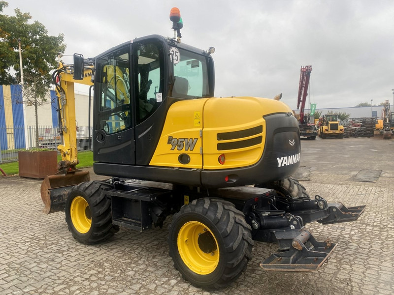 Yanmar B95w NVT - Tekerlekli ekskavatör: fotoğraf 2 Yanmar B95w NVT - Tekerlekli ekskavatör: fotoğraf 2