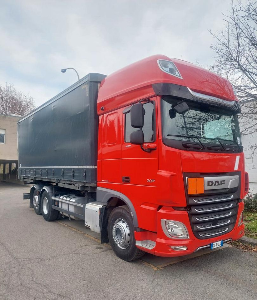 Daf xf 480 3 assi casse mobili INTARDER - Tenteli kamyon: fotoğraf 1 Daf xf 480 3 assi casse mobili INTARDER - Tenteli kamyon: fotoğraf 1