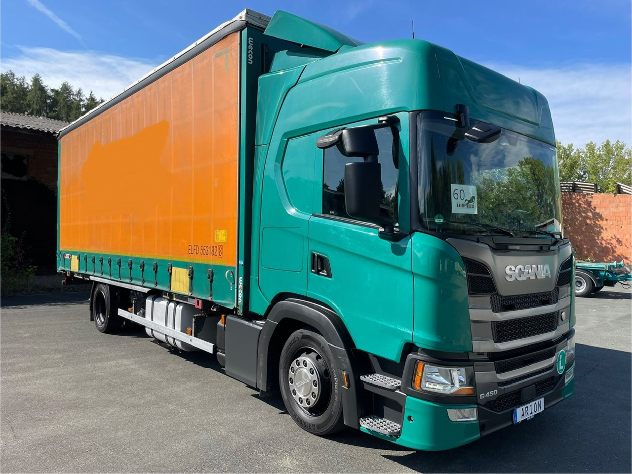 Scania G450 Wechselfahrgestell/WECON/StandAC/EU6d - Konteynır taşıyıcı/ Yedek karoser kamyon: fotoğraf 1 Scania G450 Wechselfahrgestell/WECON/StandAC/EU6d - Konteynır taşıyıcı/ Yedek karoser kamyon: fotoğraf 1