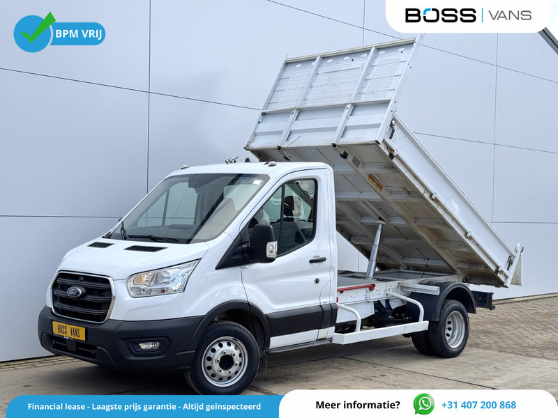 Ford Transit 170pk Kipper Dubbellucht Airco 3,5t Trekhaak Tipper - Damperli kamyonet: fotoğraf 1 Ford Transit 170pk Kipper Dubbellucht Airco 3,5t Trekhaak Tipper - Damperli kamyonet: fotoğraf 1