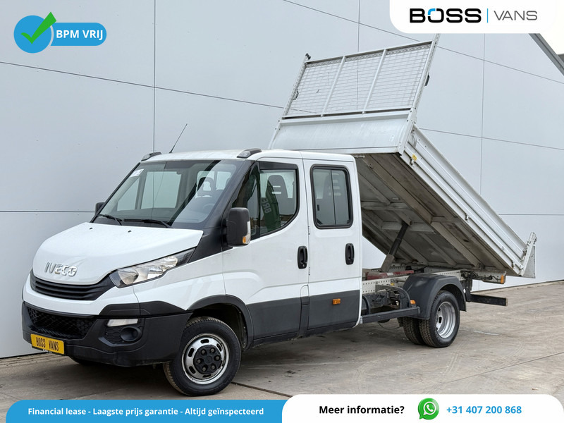Iveco Daily 35C14 2.3 Dubbele Cabine Dubbellucht 7 Stoelen Airco Cruise Control Trekhaak 3.5t Tipper Benne Kipper - Damperli kamyonet, Çift kabin kamyonet: fotoğraf 1 Iveco Daily 35C14 2.3 Dubbele Cabine Dubbellucht 7 Stoelen Airco Cruise Control Trekhaak 3.5t Tipper Benne Kipper - Damperli kamyonet, Çift kabin kamyonet: fotoğraf 1