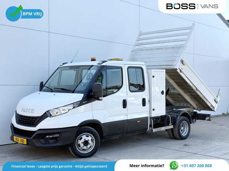 Iveco Daily 35C14 Kipper Dubbele Cabine Dubbellucht Trekhaak Airco Cruise Control Lucht Geveerde Stoel - Damperli kamyonet, Çift kabin kamyonet: fotoğraf 1 Iveco Daily 35C14 Kipper Dubbele Cabine Dubbellucht Trekhaak Airco Cruise Control Lucht Geveerde Stoel - Damperli kamyonet, Çift kabin kamyonet: fotoğraf 1