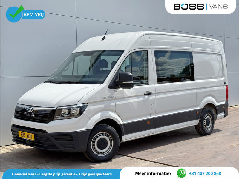 MAN TGE 3.140 2.0 TDI L3H3 Dubbele Cabine 7 Stoelen Mixto DoKa Airco Cruise Control Trekhaak Carplay Navigatie - Panelvan, Çift kabin kamyonet: fotoğraf 1 MAN TGE 3.140 2.0 TDI L3H3 Dubbele Cabine 7 Stoelen Mixto DoKa Airco Cruise Control Trekhaak Carplay Navigatie - Panelvan, Çift kabin kamyonet: fotoğraf 1