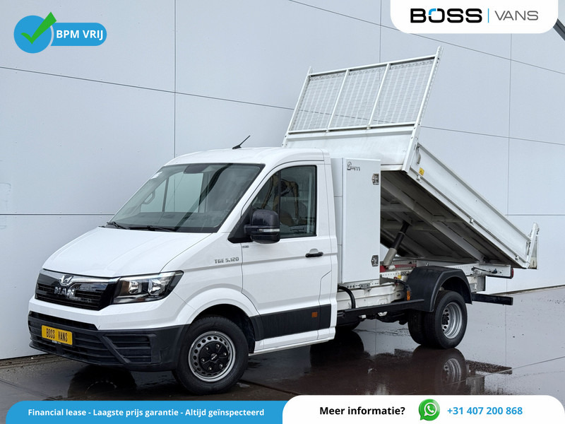 MAN TGE 5.120 2.0 TDI Kipper Dubbellucht Carplay Trekhaak Airco Camera Navigatie Benne Tipper - Damperli kamyonet: fotoğraf 1 MAN TGE 5.120 2.0 TDI Kipper Dubbellucht Carplay Trekhaak Airco Camera Navigatie Benne Tipper - Damperli kamyonet: fotoğraf 1