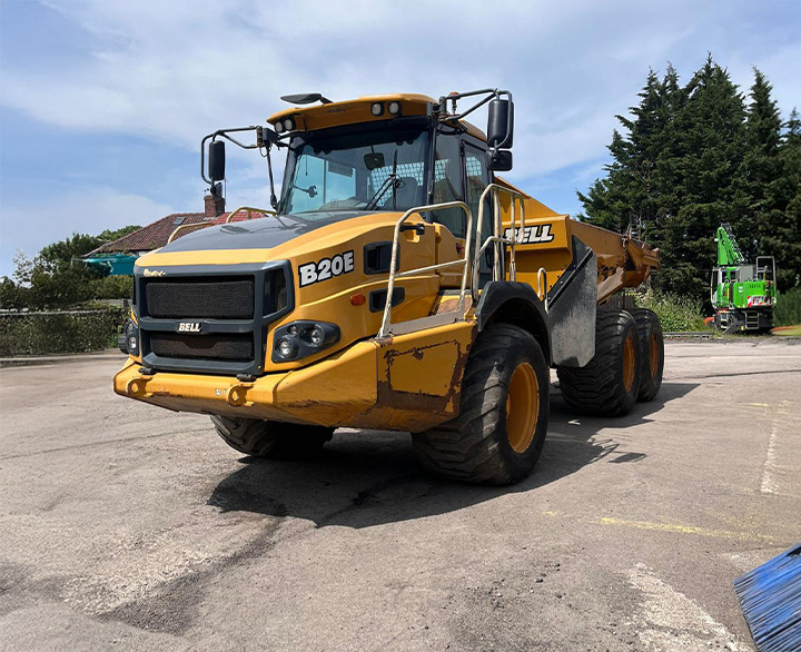 Bell B20E - Belden kırma kaya kamyonu: fotoğraf 1 Bell B20E - Belden kırma kaya kamyonu: fotoğraf 1