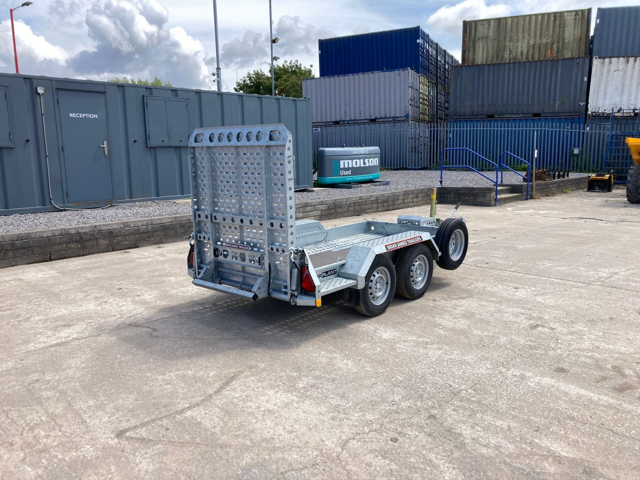 Brian James Trailer T-02-T - İş makinası römorku: fotoğraf 5 Brian James Trailer T-02-T - İş makinası römorku: fotoğraf 5