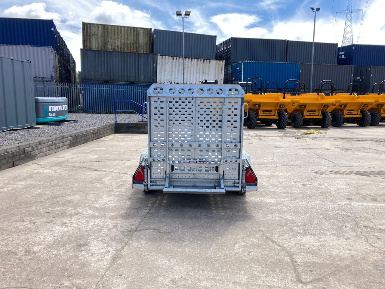 Brian James Trailer T-02-T - İş makinası römorku: fotoğraf 4 Brian James Trailer T-02-T - İş makinası römorku: fotoğraf 4