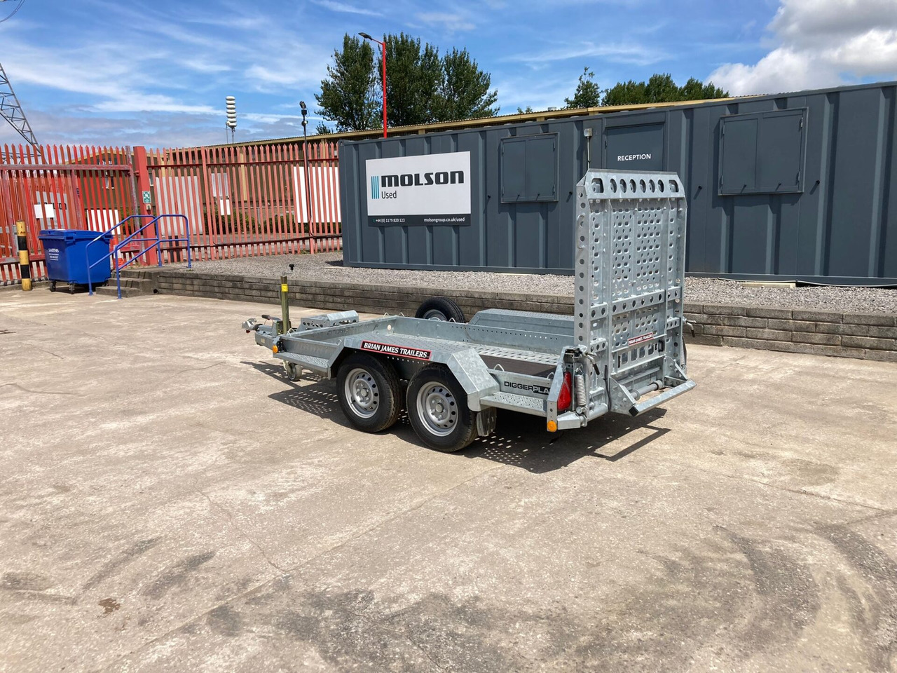 Brian James Trailer T-02-T - İş makinası römorku: fotoğraf 3 Brian James Trailer T-02-T - İş makinası römorku: fotoğraf 3