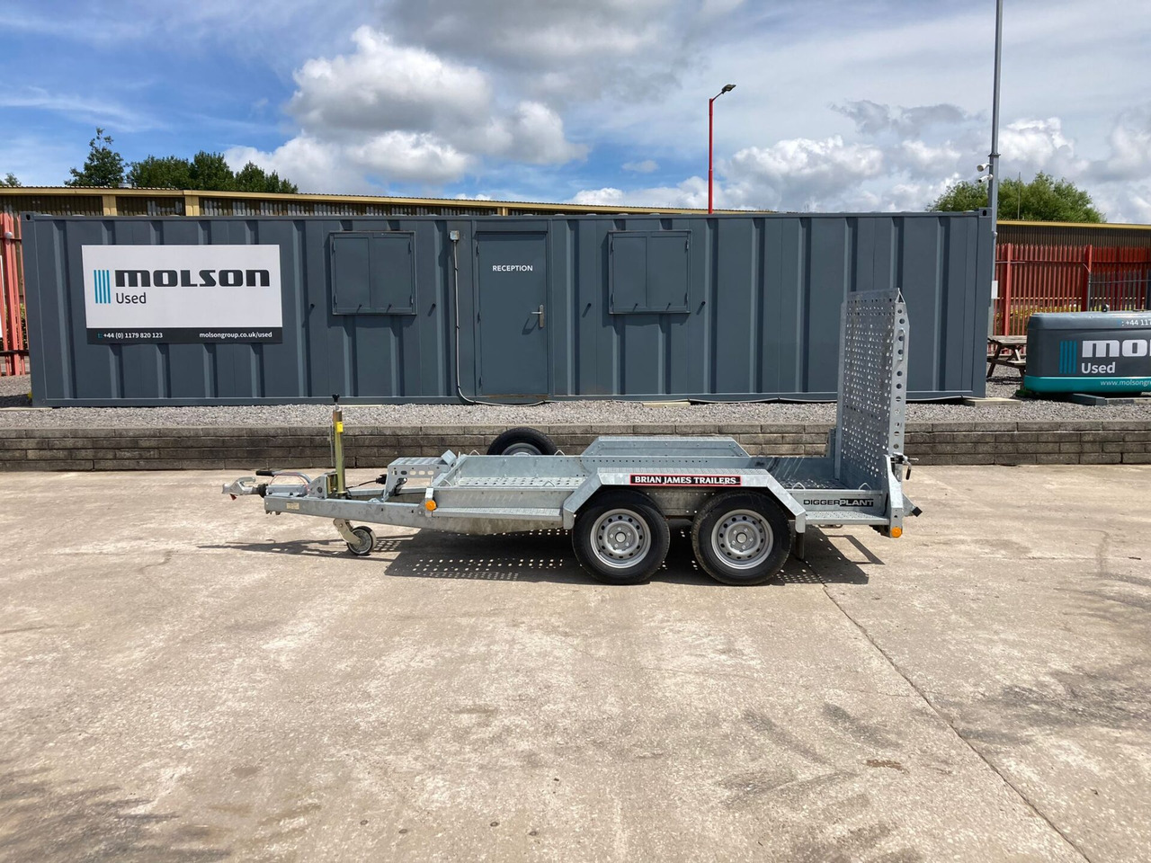 Brian James Trailer T-02-T - İş makinası römorku: fotoğraf 2 Brian James Trailer T-02-T - İş makinası römorku: fotoğraf 2