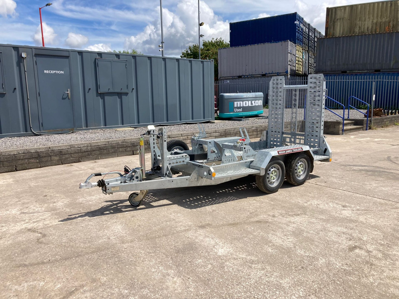 Brian James Trailers T-02-T - İş makinası römorku: fotoğraf 1 Brian James Trailers T-02-T - İş makinası römorku: fotoğraf 1