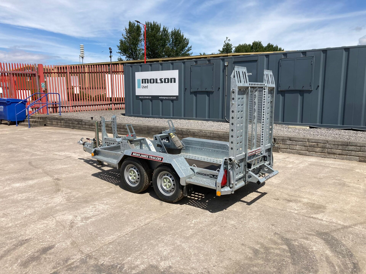 Brian James Trailers T-02-T - İş makinası römorku: fotoğraf 3 Brian James Trailers T-02-T - İş makinası römorku: fotoğraf 3