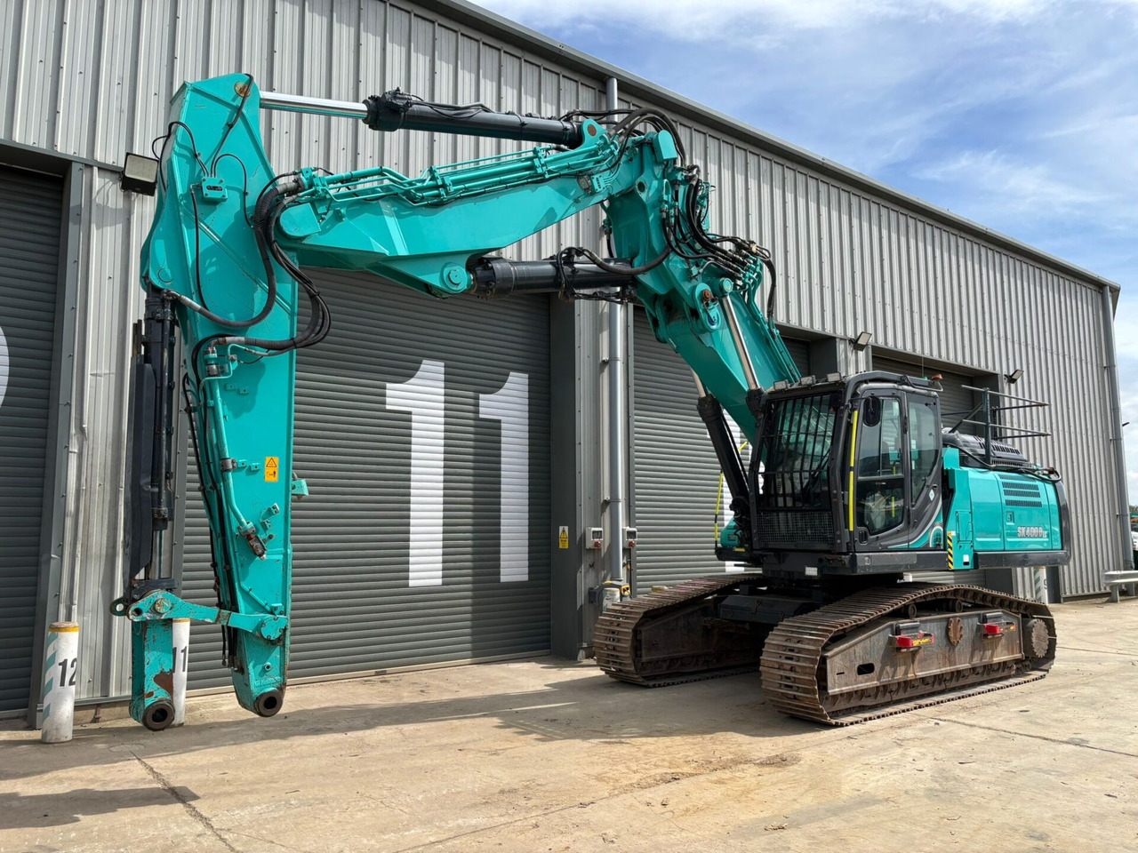Kobelco SK400DLC-10 25m 3 Piece Demolition Arm - Paletli ekskavatör: fotoğraf 1 Kobelco SK400DLC-10 25m 3 Piece Demolition Arm - Paletli ekskavatör: fotoğraf 1