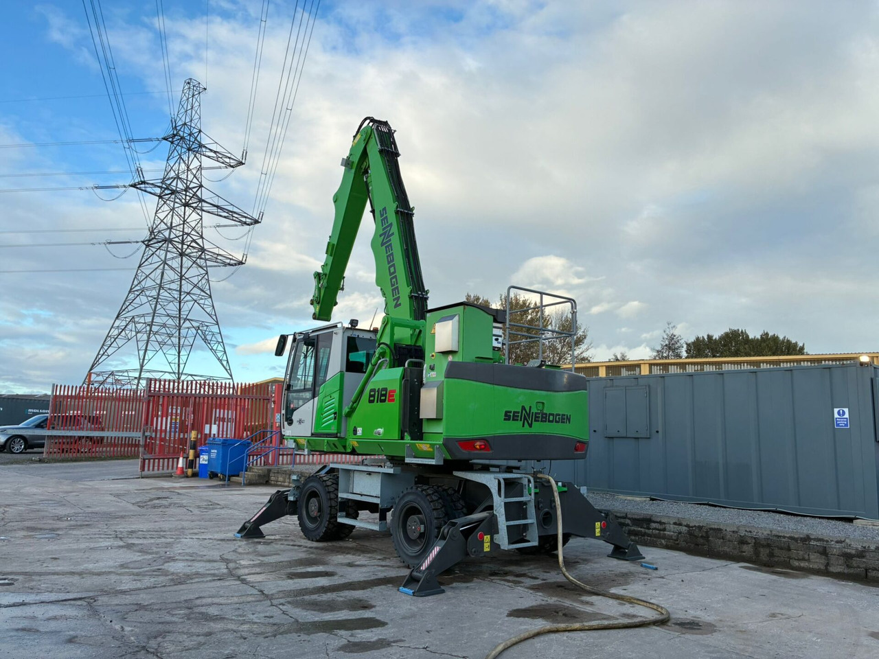 Sennebogen 818E Electric - Elleçleme makinesi: fotoğraf 3 Sennebogen 818E Electric - Elleçleme makinesi: fotoğraf 3