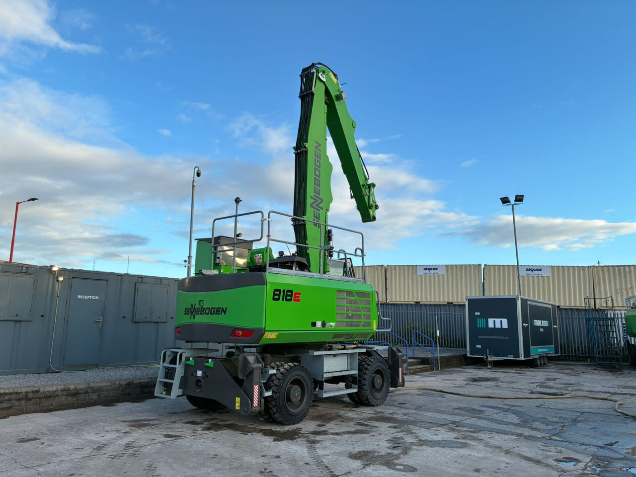 Sennebogen 818E Electric - Elleçleme makinesi: fotoğraf 5 Sennebogen 818E Electric - Elleçleme makinesi: fotoğraf 5