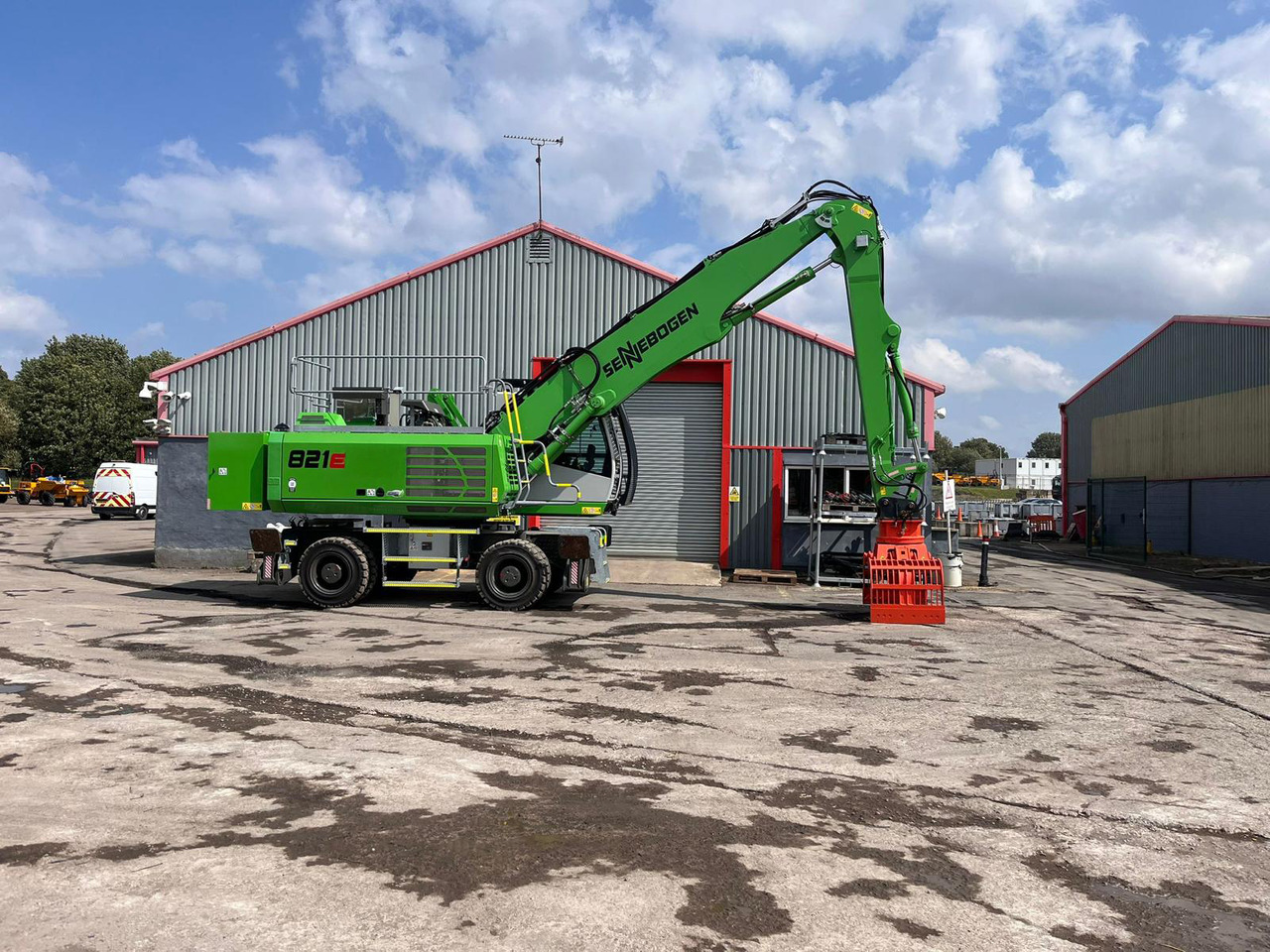 Sennebogen 821 Electric - Elleçleme makinesi: fotoğraf 5 Sennebogen 821 Electric - Elleçleme makinesi: fotoğraf 5