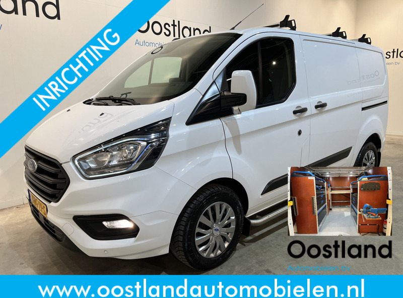 Ford Transit Custom 340 2.0 TDCI L1H1 Trend 130 PK Servicebus / Sortimo Inrichting / Euro 6 / Schuifdeur L + R / 220V. / Airco / Cruise Control / PDC / CarPlay / Trekhaak / Navigatie / - Küçük panelvan: fotoğraf 1 Ford Transit Custom 340 2.0 TDCI L1H1 Trend 130 PK Servicebus / Sortimo Inrichting / Euro 6 / Schuifdeur L + R / 220V. / Airco / Cruise Control / PDC / CarPlay / Trekhaak / Navigatie / - Küçük panelvan: fotoğraf 1