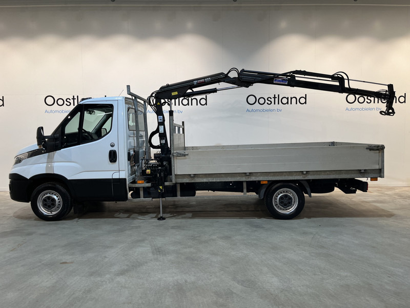 Iveco Daily 35S18 3.0 410 Open Laadbak / Hiab 022-2 Duo kraan / Euro 6 / Airco / Trekhaak 3500 KG / Cruise Control / 3-Zits / 52.750 KM !! - Açık kasa kamyonet: fotoğraf 2 Iveco Daily 35S18 3.0 410 Open Laadbak / Hiab 022-2 Duo kraan / Euro 6 / Airco / Trekhaak 3500 KG / Cruise Control / 3-Zits / 52.750 KM !! - Açık kasa kamyonet: fotoğraf 2