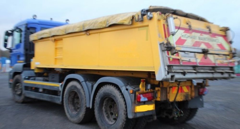 Damperli kamyon MAN Tgs 26.360 6x4 wywrotka piaskarka pług e6 euro6: fotoğraf 9