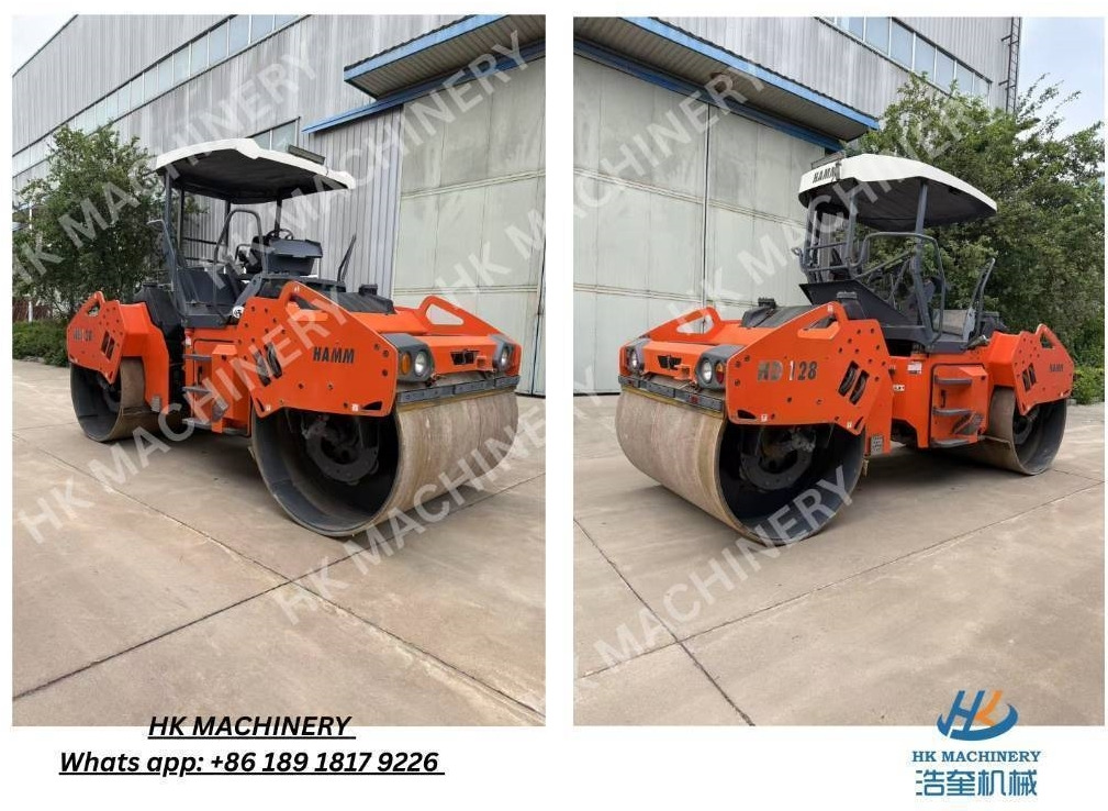 Hamm HD128 - Yol silindiri: fotoğraf 1 Hamm HD128 - Yol silindiri: fotoğraf 1