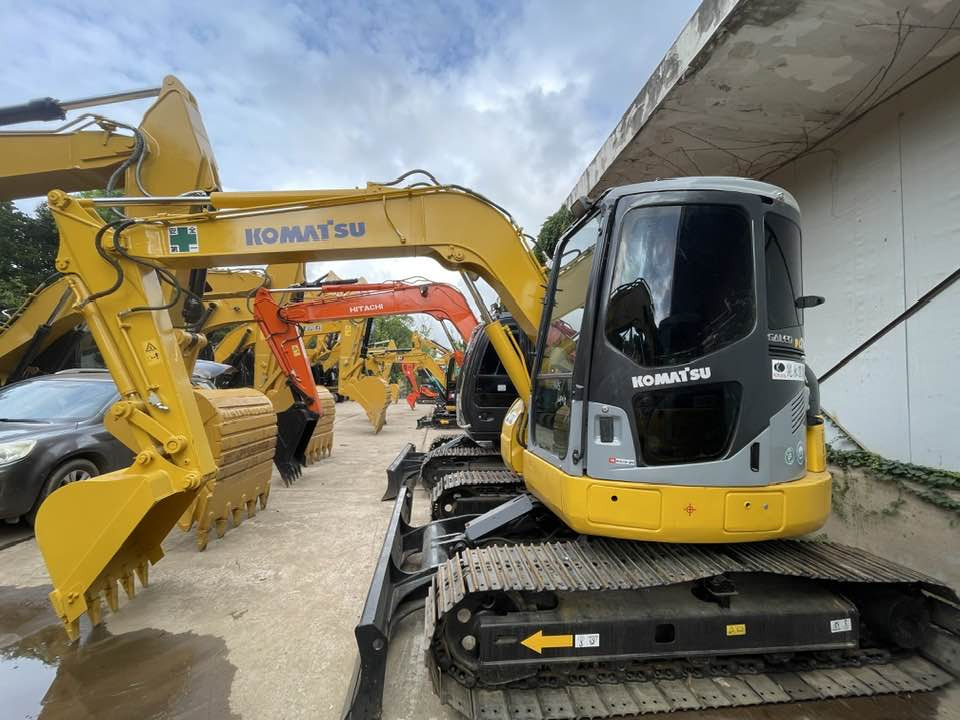 Komatsu PC78MR-6 - Mini ekskavatör: fotoğraf 1 Komatsu PC78MR-6 - Mini ekskavatör: fotoğraf 1