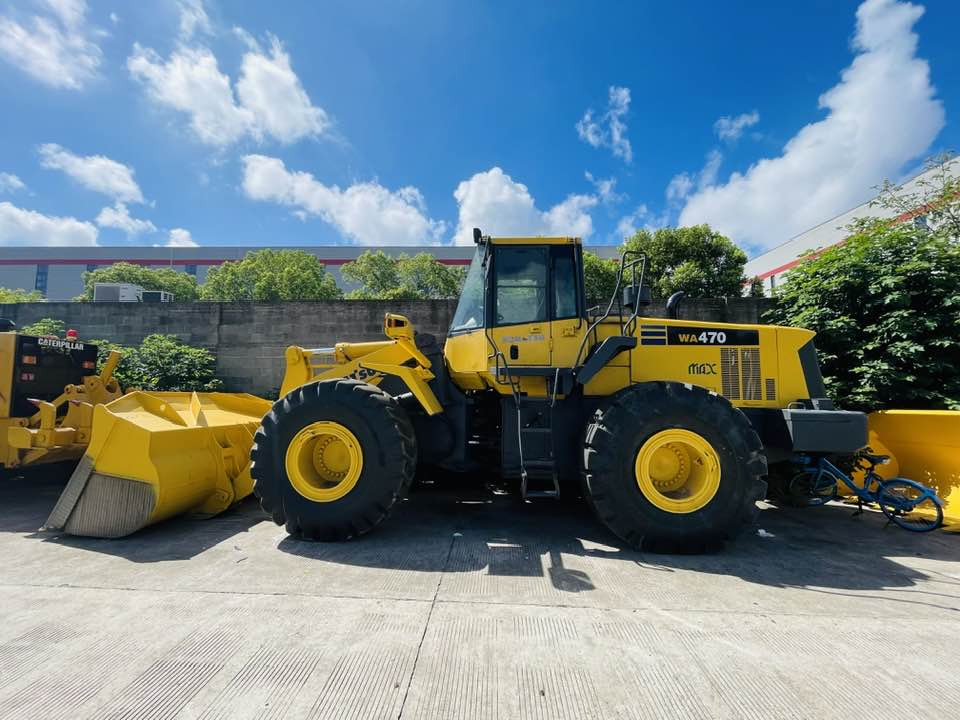 Komatsu WA470 - Tekerlekli yükleyici: fotoğraf 1 Komatsu WA470 - Tekerlekli yükleyici: fotoğraf 1