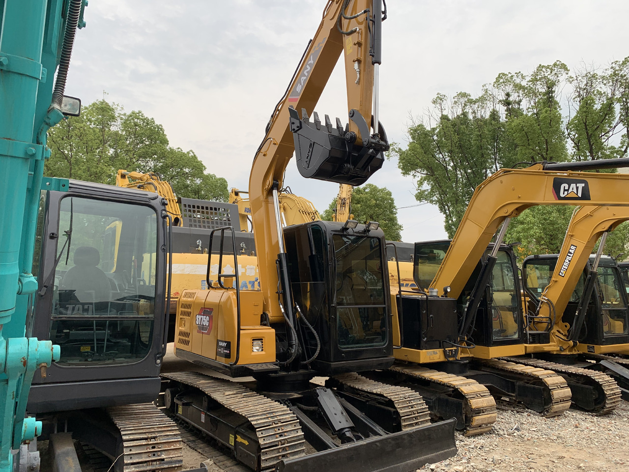 SANY SY75C - Mini ekskavatör: fotoğraf 1 SANY SY75C - Mini ekskavatör: fotoğraf 1