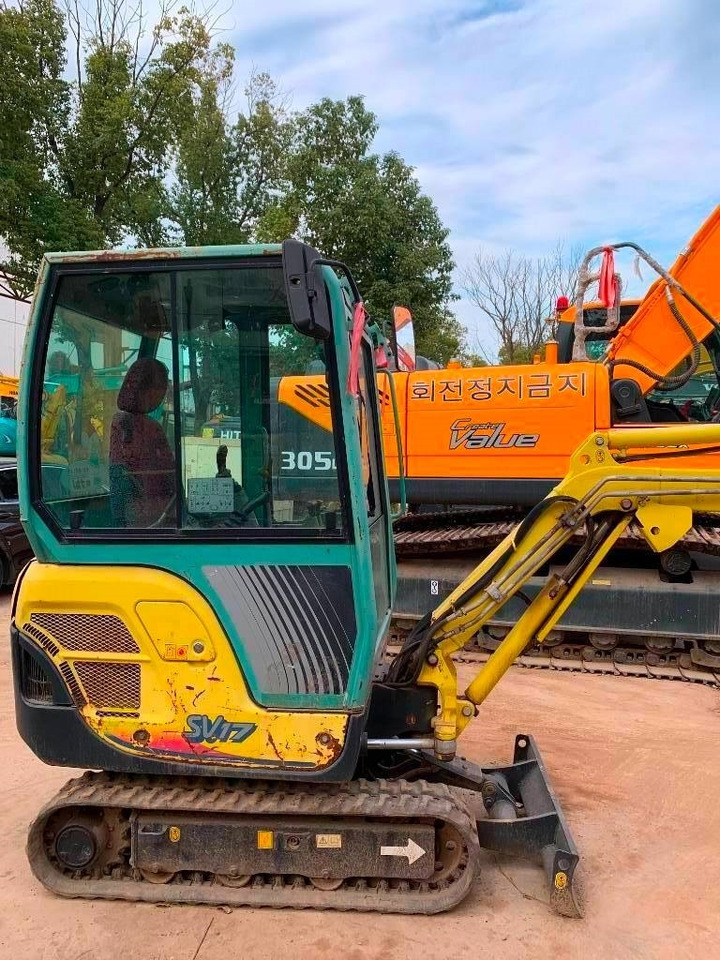 Yanmar SV 17 - Mini ekskavatör: fotoğraf 3 Yanmar SV 17 - Mini ekskavatör: fotoğraf 3