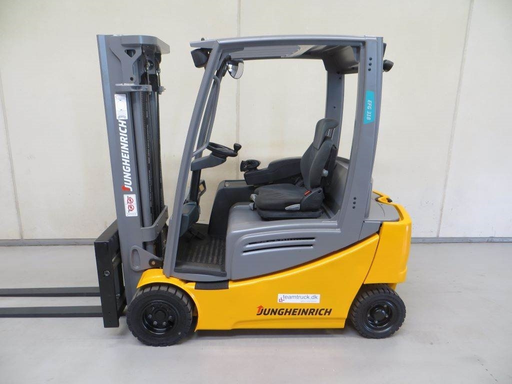 Jungheinrich EFG 318K - Elektrikli forklift: fotoğraf 2 Jungheinrich EFG 318K - Elektrikli forklift: fotoğraf 2