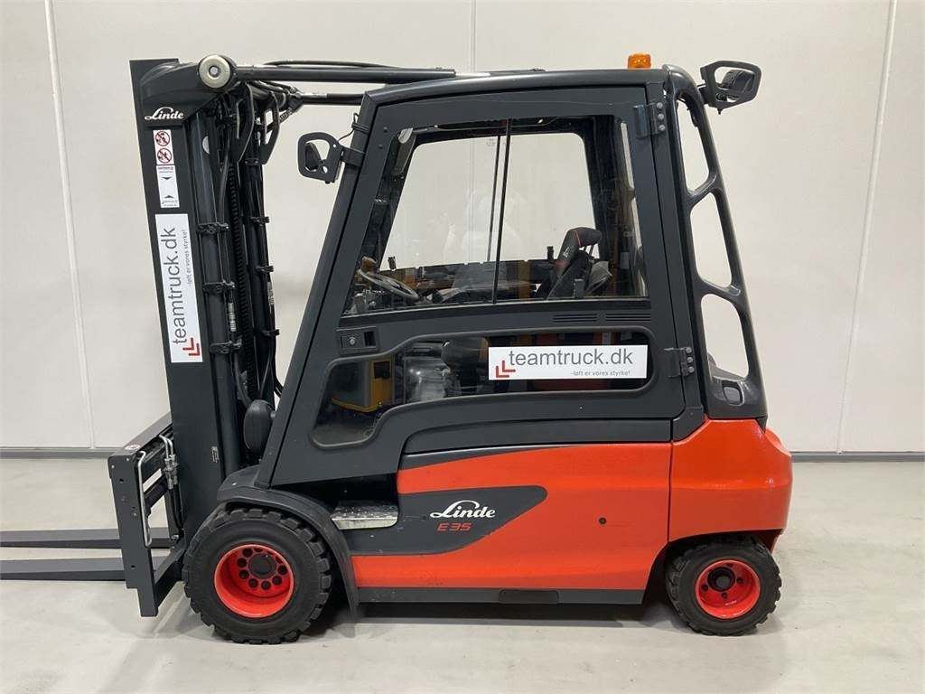 Linde E35L-01 - Elektrikli forklift: fotoğraf 3 Linde E35L-01 - Elektrikli forklift: fotoğraf 3