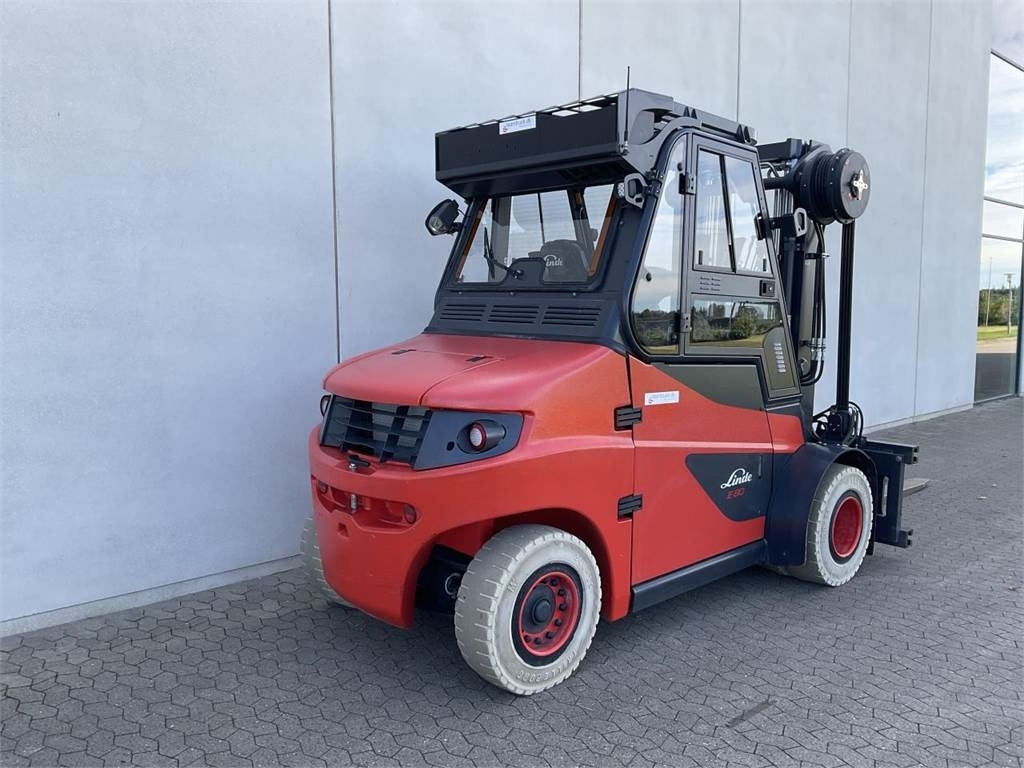 Linde E80-01/900 - Elektrikli forklift: fotoğraf 2 Linde E80-01/900 - Elektrikli forklift: fotoğraf 2