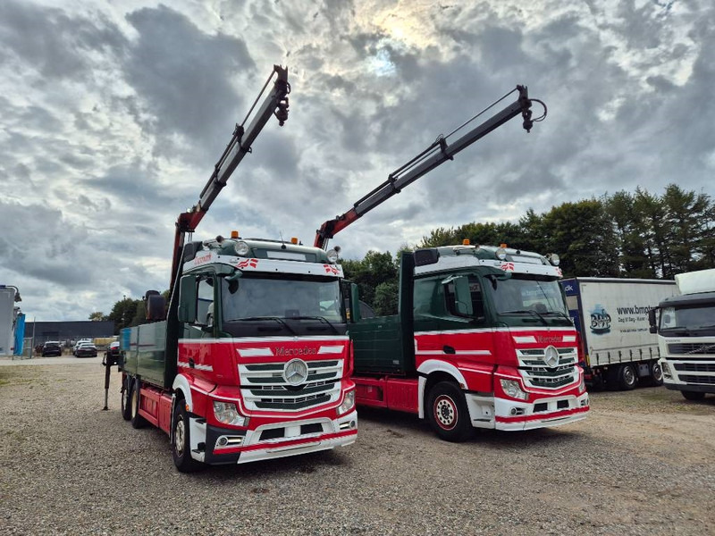 Mercedes-Benz Actros 2551/6x2 // Palfinger 16002 B // 2 x trucks - Vinçli kamyon: fotoğraf 2 Mercedes-Benz Actros 2551/6x2 // Palfinger 16002 B // 2 x trucks - Vinçli kamyon: fotoğraf 2