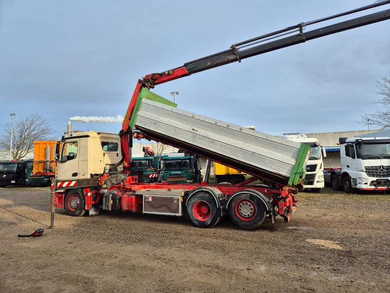 Mercedes-Benz Antos 2545 6x2 //Palfinger 19.001 SLD5 // 3way-tip - Vinçli kamyon: fotoğraf 3 Mercedes-Benz Antos 2545 6x2 //Palfinger 19.001 SLD5 // 3way-tip - Vinçli kamyon: fotoğraf 3