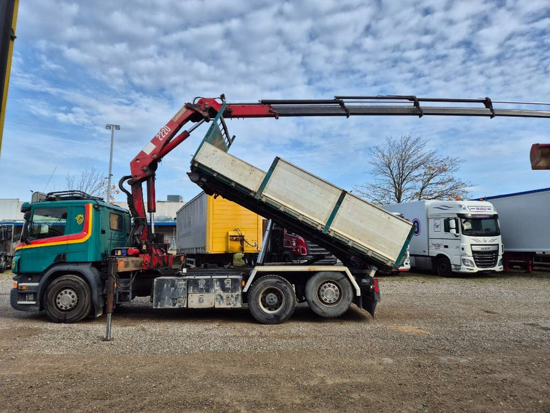 Scania P450 6x2/4 // HMF 2223 K4 // 3-way tip - Vinçli kamyon: fotoğraf 5 Scania P450 6x2/4 // HMF 2223 K4 // 3-way tip - Vinçli kamyon: fotoğraf 5